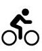 pictogram fietsen